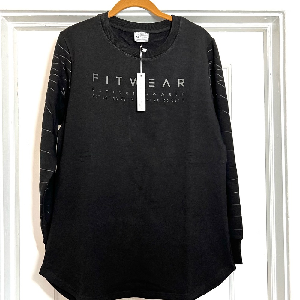 Black Fitwear Long Sleeve sweatshirt men’s size M